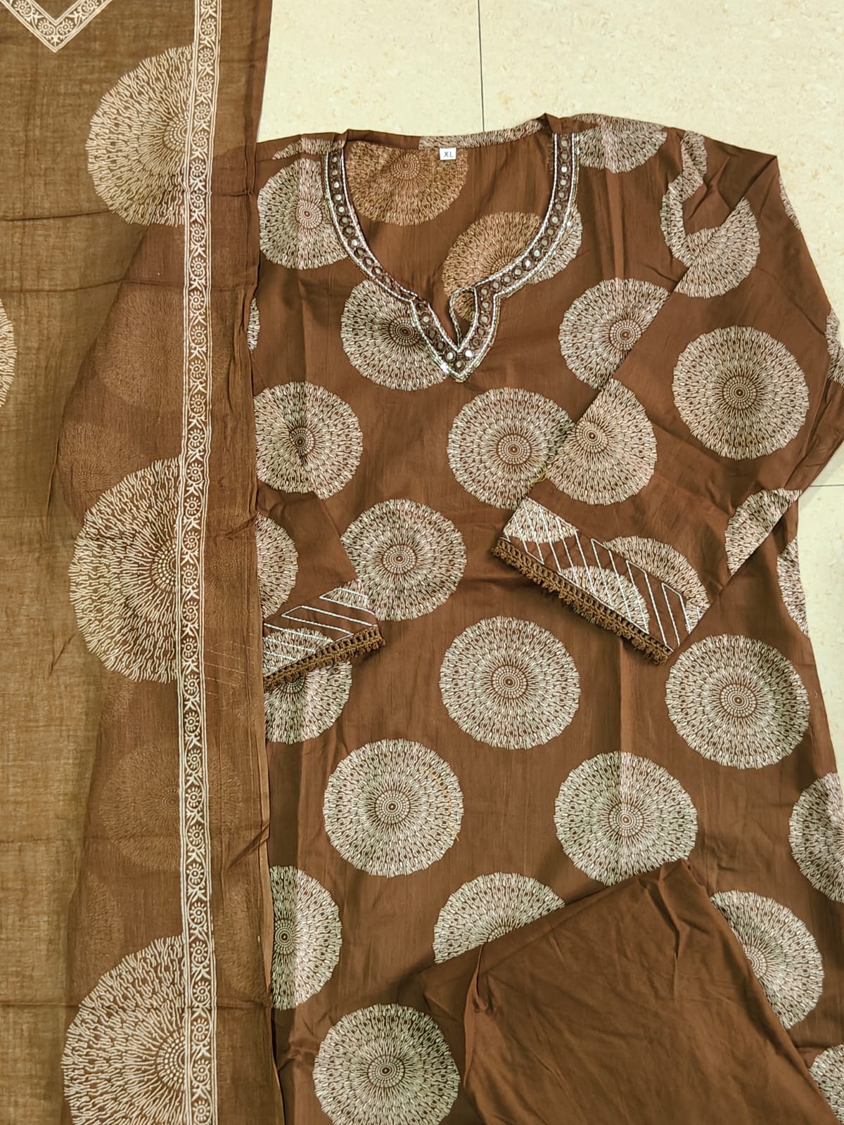 Voluminous Beautiful Suit Set