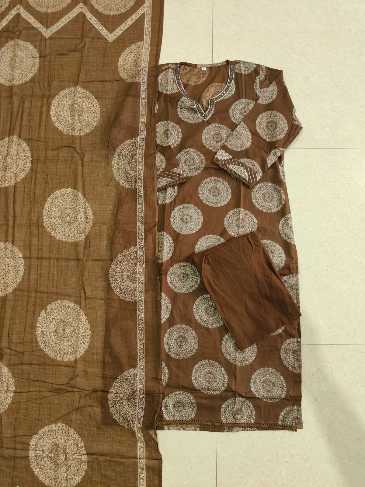 Voluminous Beautiful Suit Set