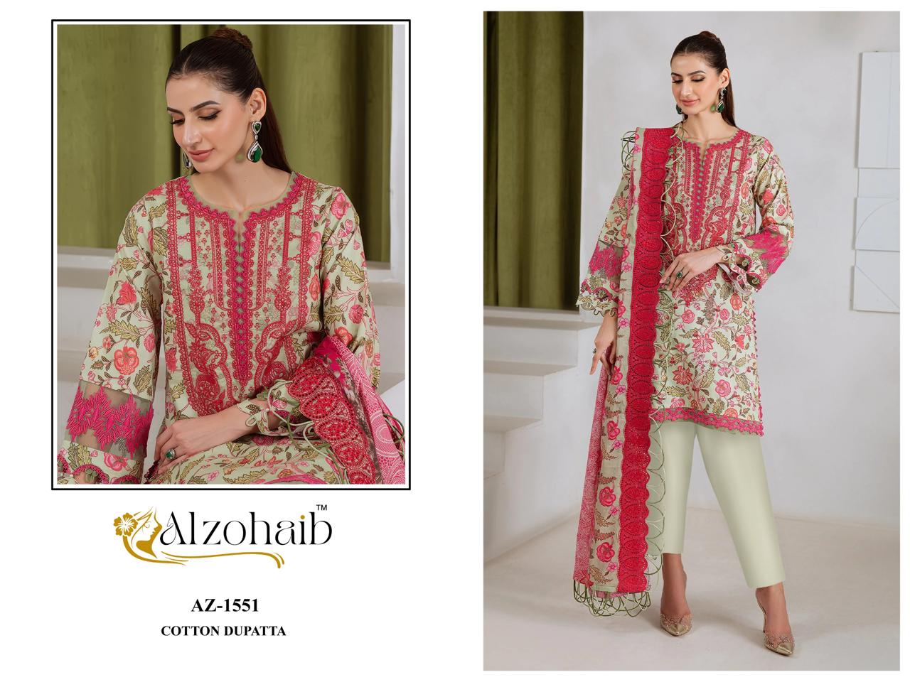 ALZOHAIB ZOYA VOL 1 Chiffon
