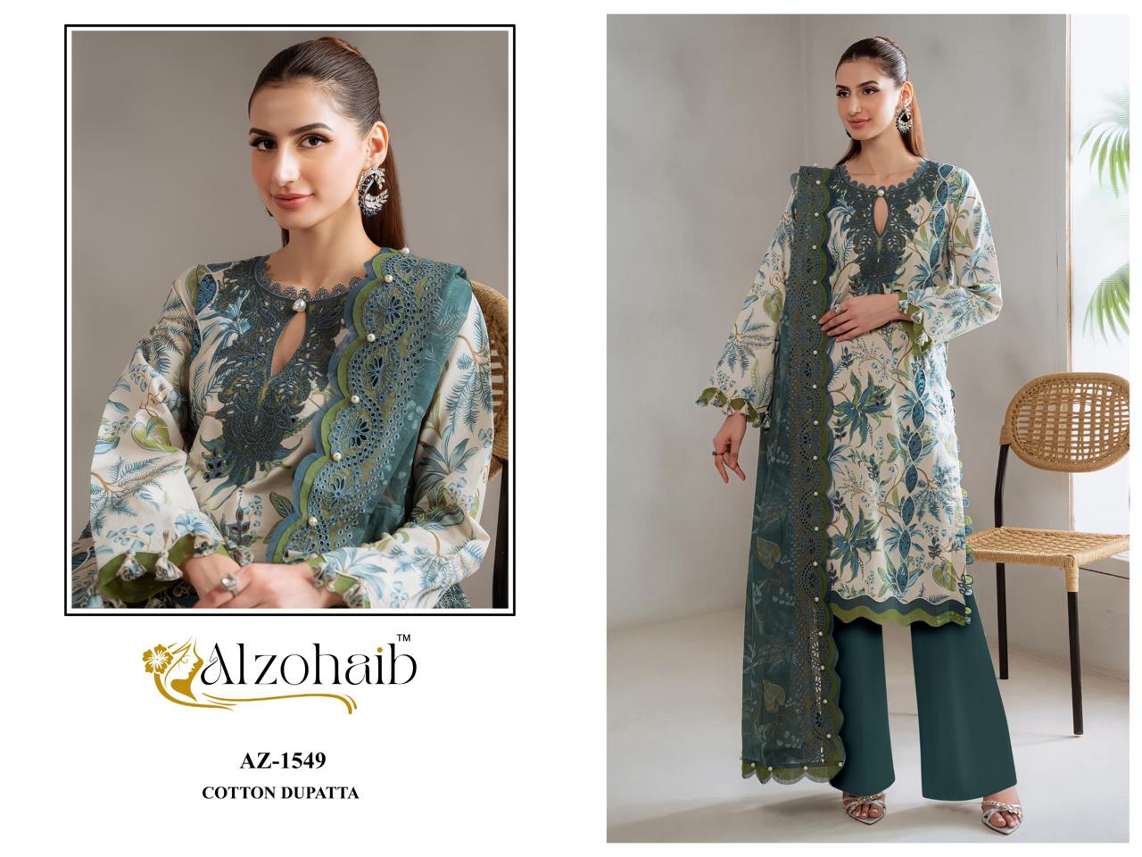 ALZOHAIB ZOYA VOL 1 Chiffon