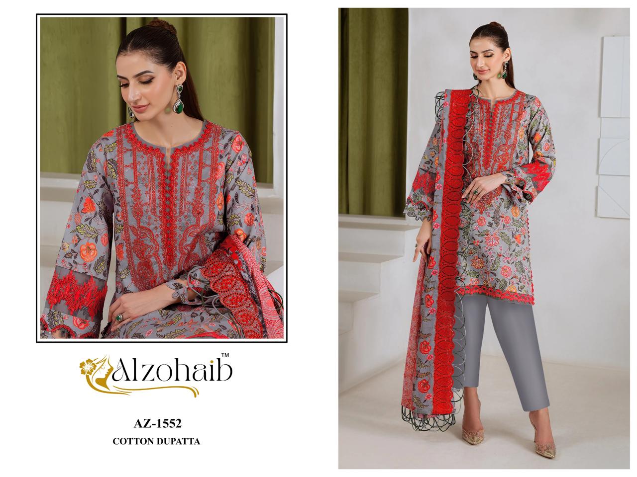 ALZOHAIB ZOYA VOL 1 Chiffon