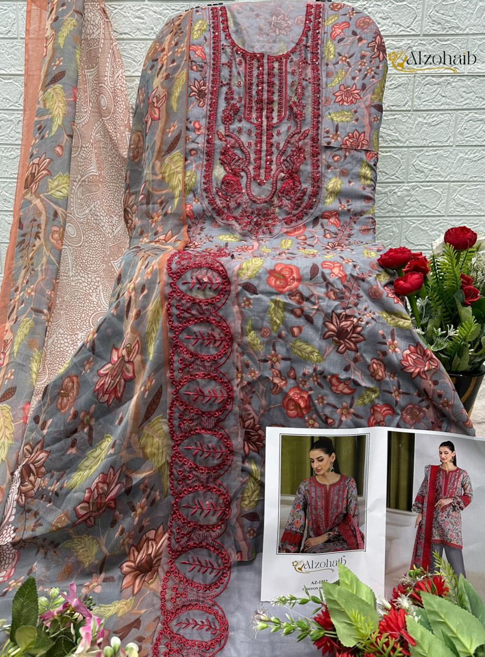 ALZOHAIB ZOYA VOL 1 Chiffon