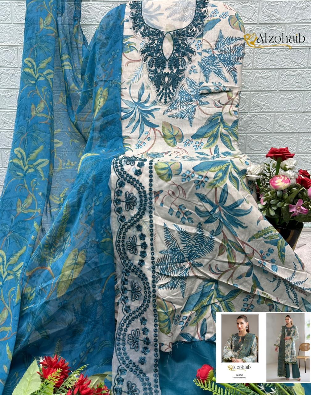 ALZOHAIB ZOYA VOL 1 Chiffon